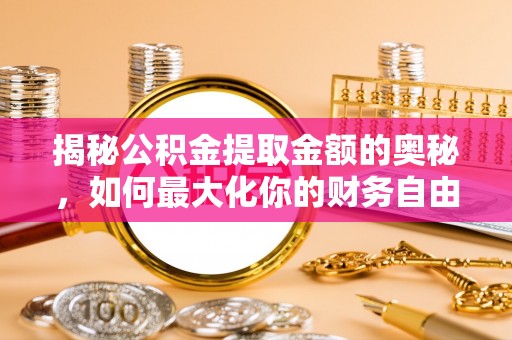 台南揭秘公积金提取金额的奥秘，如何最大化你的财务自由