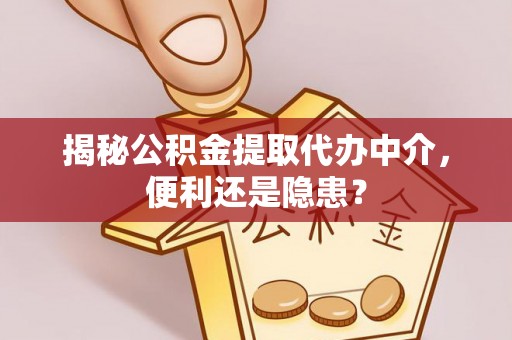 台南揭秘公积金提取代办中介，便利还是隐患？