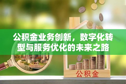 台南公积金业务创新，数字化转型与服务优化的未来之路