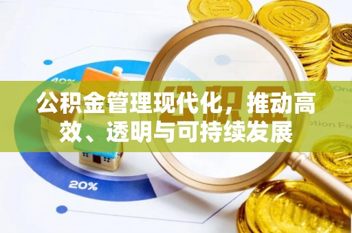 台南公积金管理现代化，推动高效、透明与可持续发展