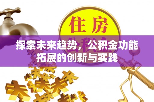 台南探索未来趋势，公积金功能拓展的创新与实践