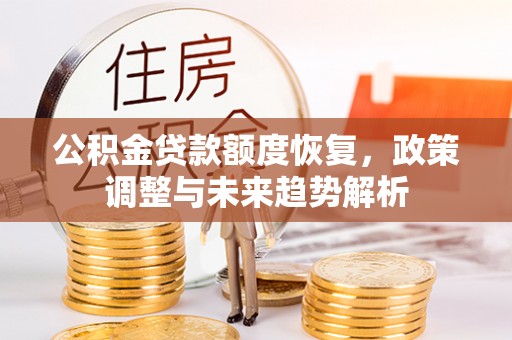 台南公积金贷款额度恢复，政策调整与未来趋势解析