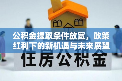 台南公积金提取条件放宽，政策红利下的新机遇与未来展望