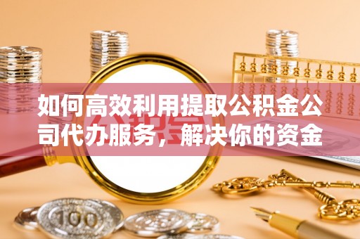 台南如何高效利用提取公积金公司代办服务，解决你的资金难题
