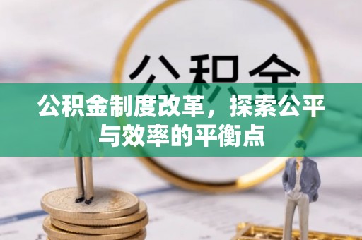 台南公积金制度改革，探索公平与效率的平衡点
