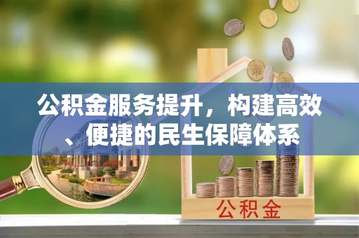 台南公积金服务提升，构建高效、便捷的民生保障体系