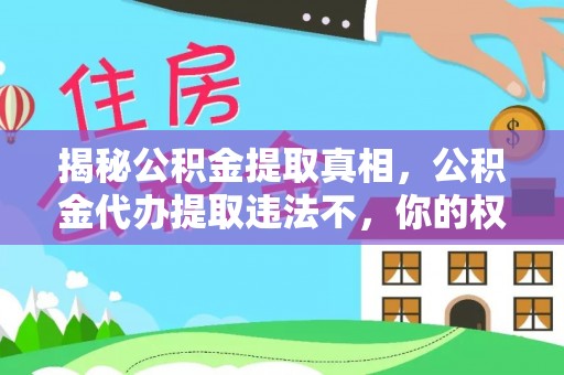 台南揭秘公积金提取真相，公积金代办提取违法不，你的权益如何保障？