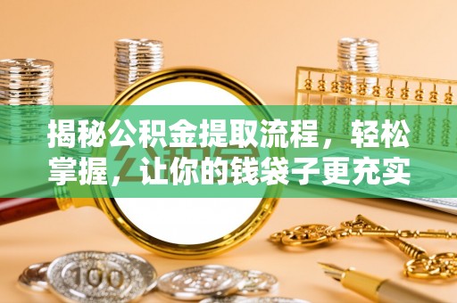 台南揭秘公积金提取流程，轻松掌握，让你的钱袋子更充实