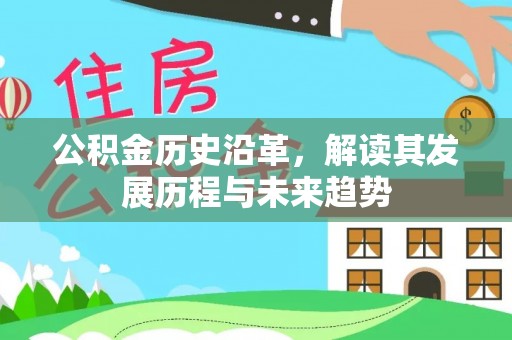 台南公积金历史沿革，解读其发展历程与未来趋势