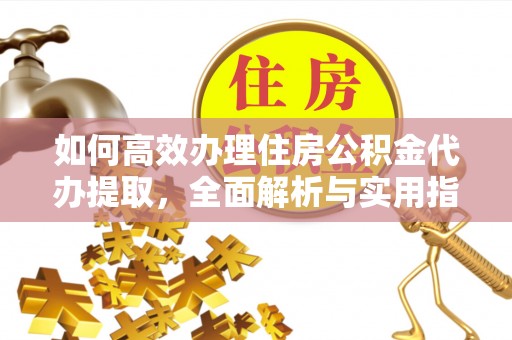 台南如何高效办理住房公积金代办提取，全面解析与实用指南