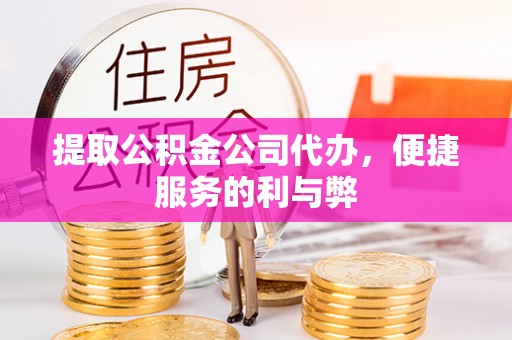 台南提取公积金公司代办，便捷服务的利与弊